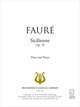 Sicilienne op. 78 De Gabriel Fauré - Muzibook Publishing