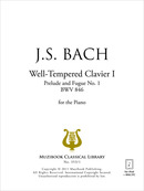 Prélude et fugue n° 1 en do majeur BWV 846 De Johann Sebastian Bach - Muzibook Publishing