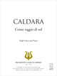 Come raggio di sol De Antonio Caldara - Muzibook Publishing