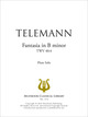 Fantaisie n° 3 en si mineur TWV 40/4 De Georg Philipp Telemann - Muzibook Publishing