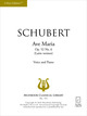 Ave Maria op. 52 n° 6 version latin (6 Keys Edition™) De Franz Schubert - Muzibook Publishing