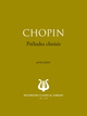 Préludes choisis De Frédéric Chopin - Muzibook Publishing