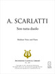 Son tutta duolo De Alessandro Scarlatti - Muzibook Publishing