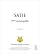 Gymnopédie 3 De Erik Satie - Muzibook Publishing