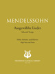 20 Lieder De Felix Mendelssohn - Muzibook Publishing