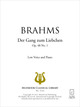 Der Gang zum Liebchen op. 48 n° 1 De Johannes Brahms - Muzibook Publishing