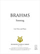 Sonntag De Johannes Brahms - Muzibook Publishing