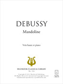 Mandoline De Claude Debussy - Muzibook Publishing