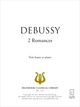 2 Romances De Claude Debussy - Muzibook Publishing