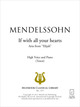 If with all your hearts De Felix Mendelssohn - Muzibook Publishing