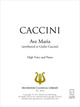 Ave Maria De Giulio Caccini - Muzibook Publishing