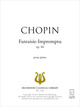 Fantaisie-Impromptu op. 66 De Frédéric Chopin - Muzibook Publishing