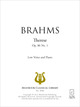 Therese De Johannes Brahms - Muzibook Publishing