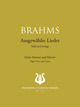20 Lieder De Johannes Brahms - Muzibook Publishing