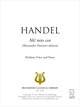 Ah! mio cor (Parisotti) De Georg Friedrich Haendel - Muzibook Publishing