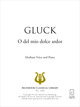 O del mio dolce ardor De Christoph Willibald Gluck - Muzibook Publishing