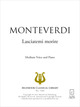 Lasciatemi morire De Claudio Monteverdi - Muzibook Publishing