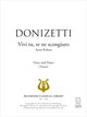 Vivi tu, te ne scongiuro De Gaetano Donizetti - Muzibook Publishing