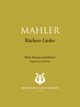 Rückert-Lieder De Gustav Mahler - Muzibook Publishing