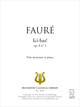 Ici-bas! De Gabriel Fauré - Muzibook Publishing