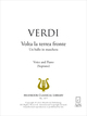 Volta la terrea fronte De Giuseppe Verdi - Muzibook Publishing