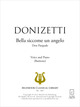 Bella siccome un angelo De Gaetano Donizetti - Muzibook Publishing