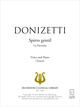 Spirto gentil De Gaetano Donizetti - Muzibook Publishing