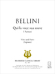 Qui la voce sua soave... Vien, diletto De Vincenzo Bellini - Muzibook Publishing