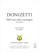 Deh! non voler costringere De Gaetano Donizetti - Muzibook Publishing
