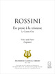 En proie à la tristesse De Gioachino Rossini - Muzibook Publishing
