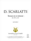 Sonate en si mineur K 197 De Domenico Scarlatti - Muzibook Publishing
