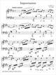 Improvisation op. 84 n° 5 De Gabriel Fauré - Muzibook Publishing