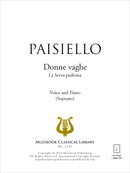 Donne vaghe De Giovanni Paisiello - Muzibook Publishing