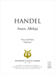 Amen, Alleluja De Georg Friedrich Haendel - Muzibook Publishing