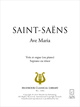 Ave Maria De Camille Saint-Saëns - Muzibook Publishing
