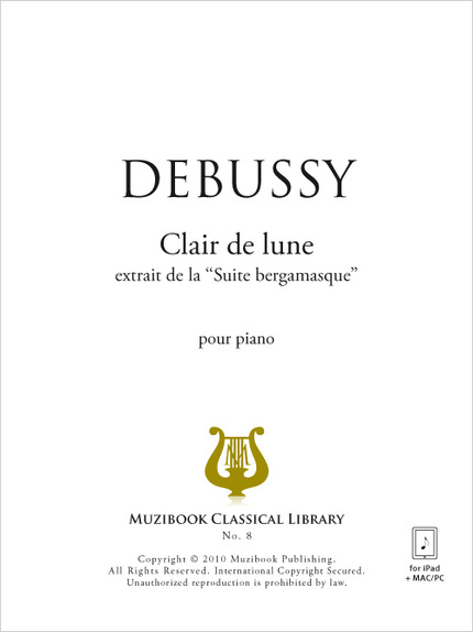 Clair de lune - Claude Debussy - Muzibook Publishing