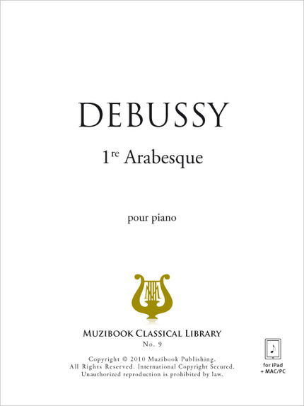 Première Arabesque - Claude Debussy - Muzibook Publishing
