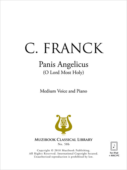 Panis Angelicus - César Franck - Muzibook Publishing
