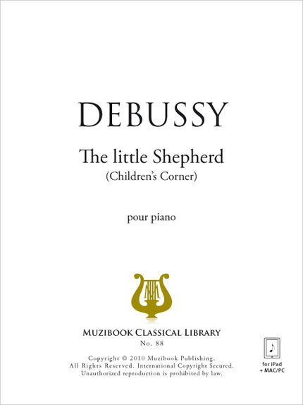 The little Shepherd - Claude Debussy - Muzibook Publishing