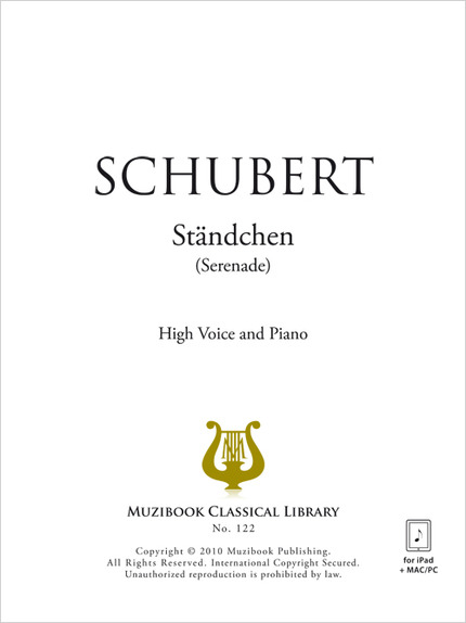 Ständchen - Franz Schubert - Muzibook Publishing