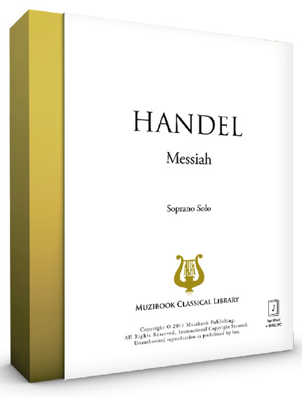 Messiah : Airs pour Soprano + Fac-similés - Georg Friedrich Haendel - Muzibook Publishing