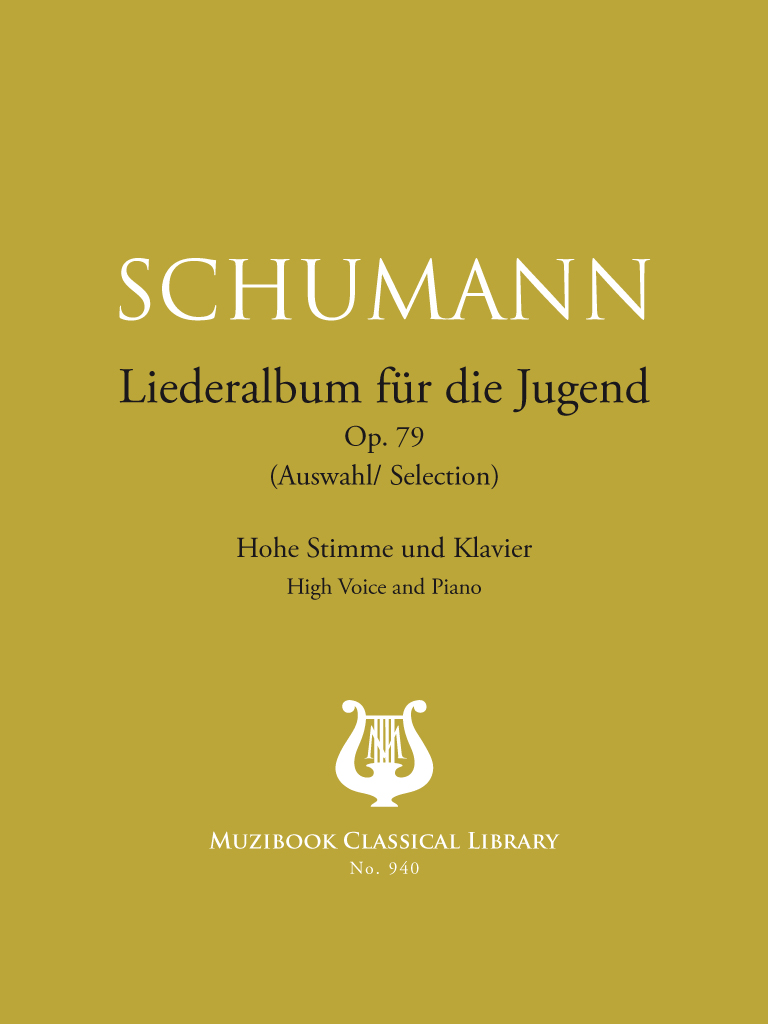 Liederalbum für die Jugend op. 79 (Auswahl) - Chant et Piano, Voix