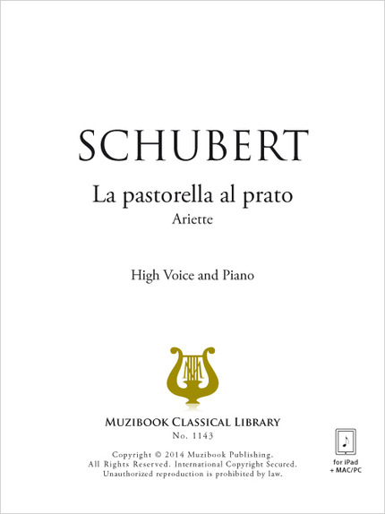La pastorella - Franz Schubert - Muzibook Publishing