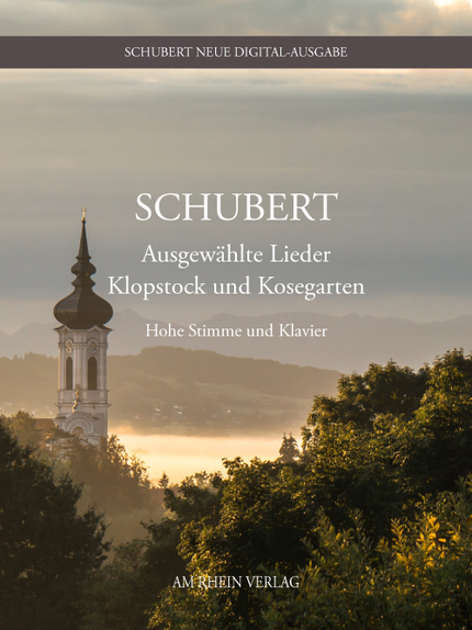 Ausgewählte Lieder nach Klopstock und Kosegarten - Franz Schubert - Muzibook Publishing